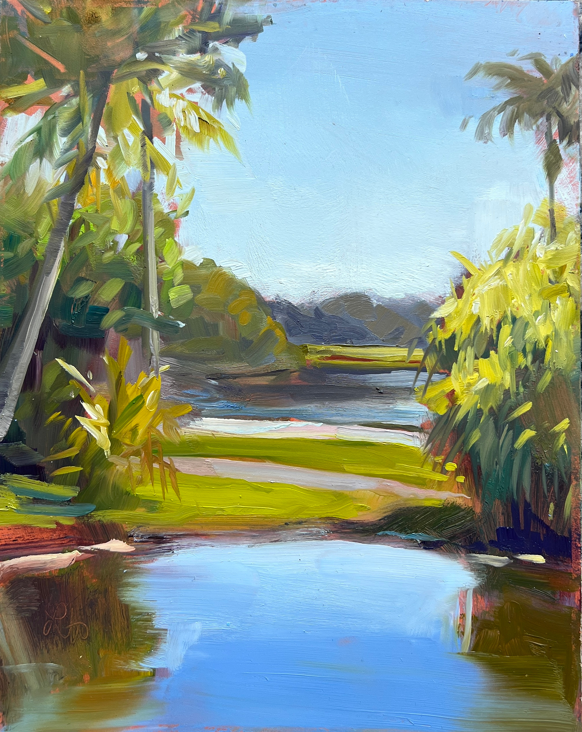 Fairchild Field Trip, 2023
10 x 8 in. Oil on Panel
Fairchild Tropical Botanic Garden, Coral Gables, FL
